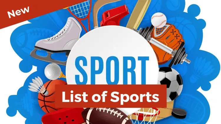 List Of Sports Sports Games List Of Workouts In English