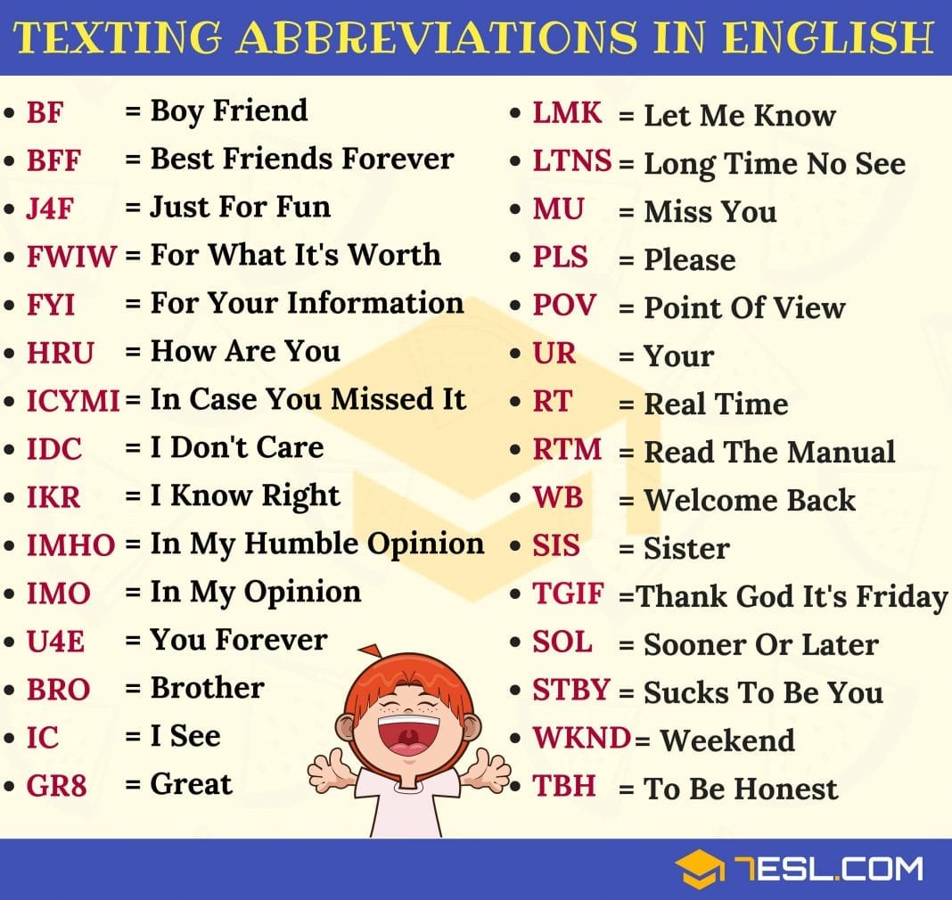 abbreviation imy meaning