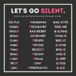 silent letters words