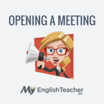 opening a meeting