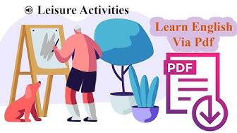 'Video thumbnail for English Conversation Practice | Small Talk | Leisure Activities'