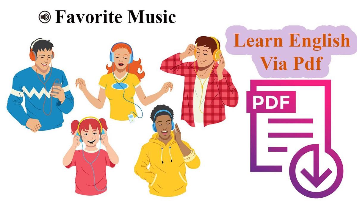 'Video thumbnail for English Conversation Practice | Small Talk | Favorite Music'