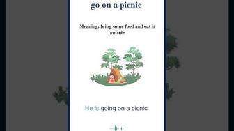 'Video thumbnail for Go on a picnic meaning | go on a picnic sentences | Common English Idioms #shorts'