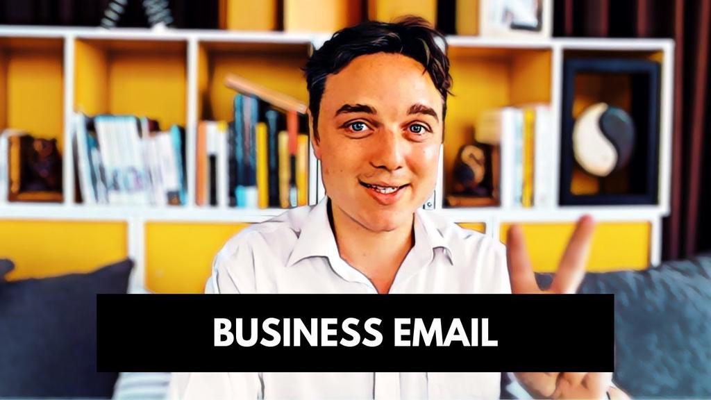 'Video thumbnail for 4 Formal Business Email Writing Examples'